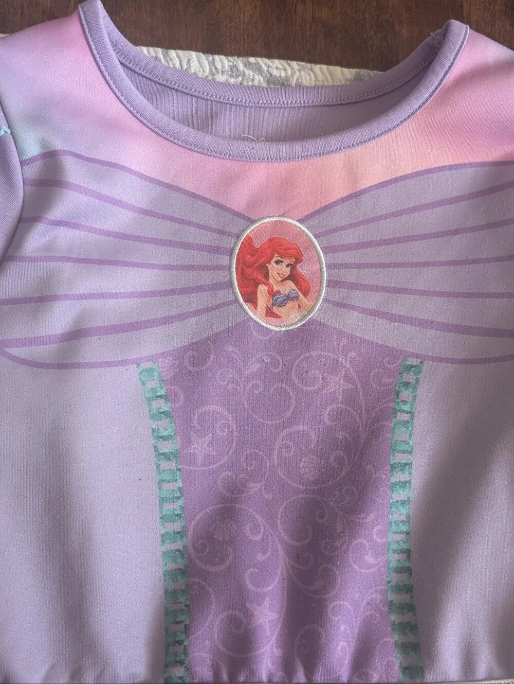 Disney Lavender and Pink Mermaid Dress Costume/ Girl 7/8 - Picture 2 of 4